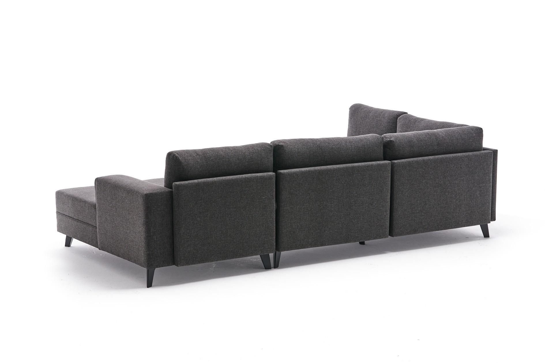 Efsun Sofa bed 4-seater anthracite 7