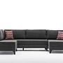 Efsun Sofa bed 4-seater anthracite 8