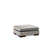 Tulip Corner Sofa Right with Footstool Light Grey 7
