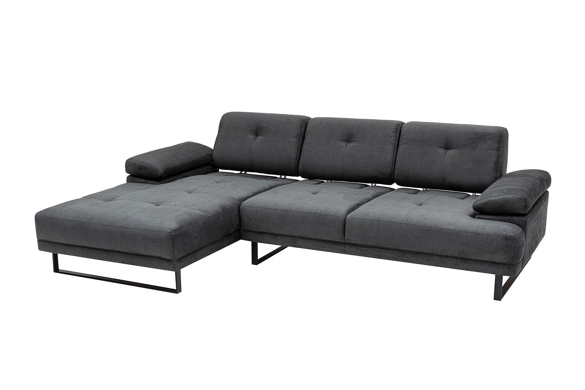 Mustang Sofa S Chaise Lounge Left Anthracite 6