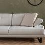 Mustang Sofa L Chaise Lounge Left Beige 8