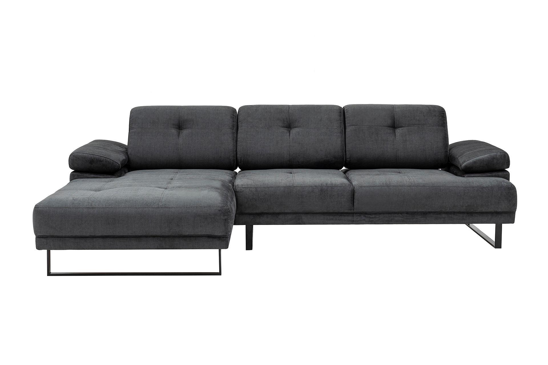 Mustang Sofa L Chaise Lounge Left Anthracite 4