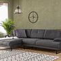 Mustang Sofa L Chaise Lounge Left Anthracite 1