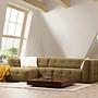 Cady Sofa chaise longue left Khaki 2