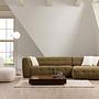 Cady Sofa Chaise Lounge Right Khaki 1