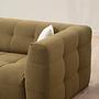 Cady Sofa chaise longue left Khaki 5