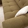 Cady Sofa chaise longue left Khaki 4
