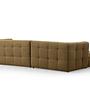 Cady Sofa chaise longue left Khaki 8