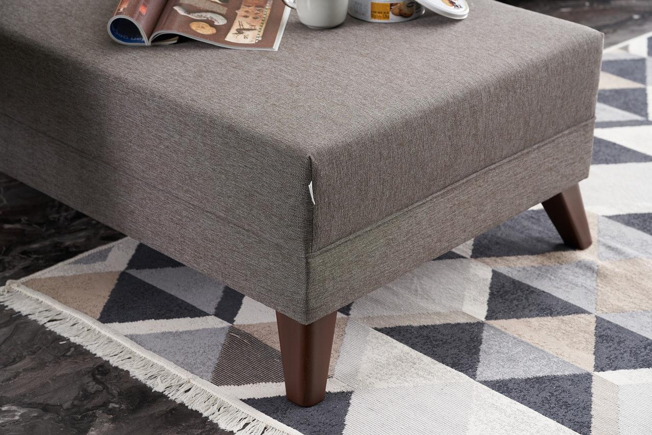 Bella Sofa Récamiere Links Braun 2