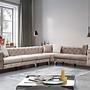 As corner sofa right beige 0