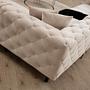 As corner sofa left ecru 2