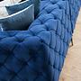 As corner sofa right navy blue 2