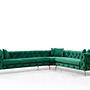As corner sofa right green 5