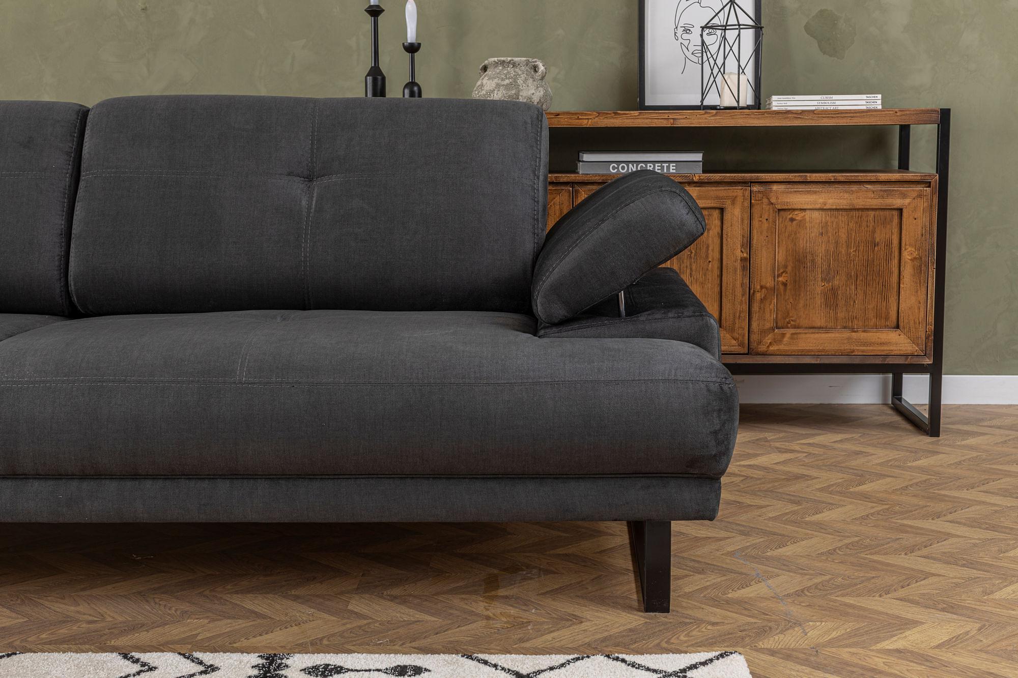Mustang Sofa Anthracite 6