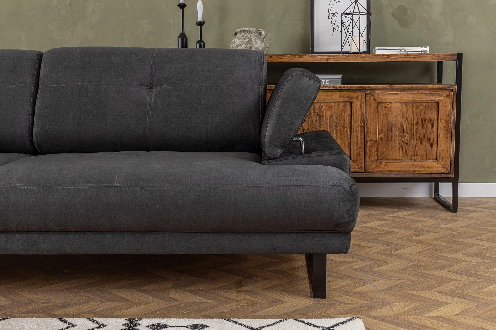 Mustang Sofa Anthracite 9