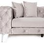 Como Sofa 4-Seater Light Grey 8