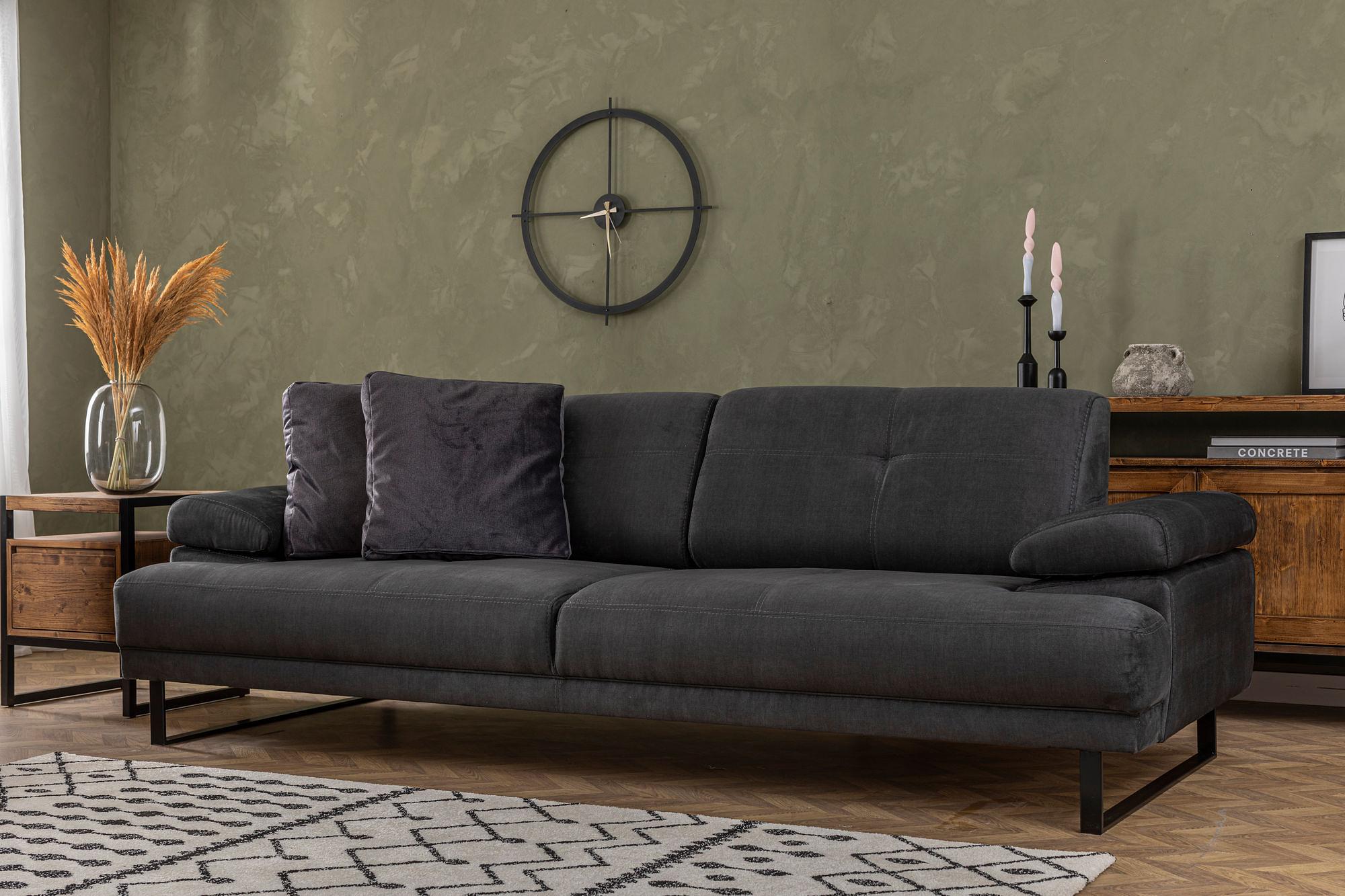 Mustang Sofa Anthracite 1