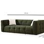 Cady Sofa 3-seater Green 5