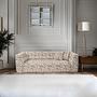 Cady Sofa 3-seater Beige Patterned 2