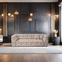 Cady Sofa 3-seater Beige Patterned 3