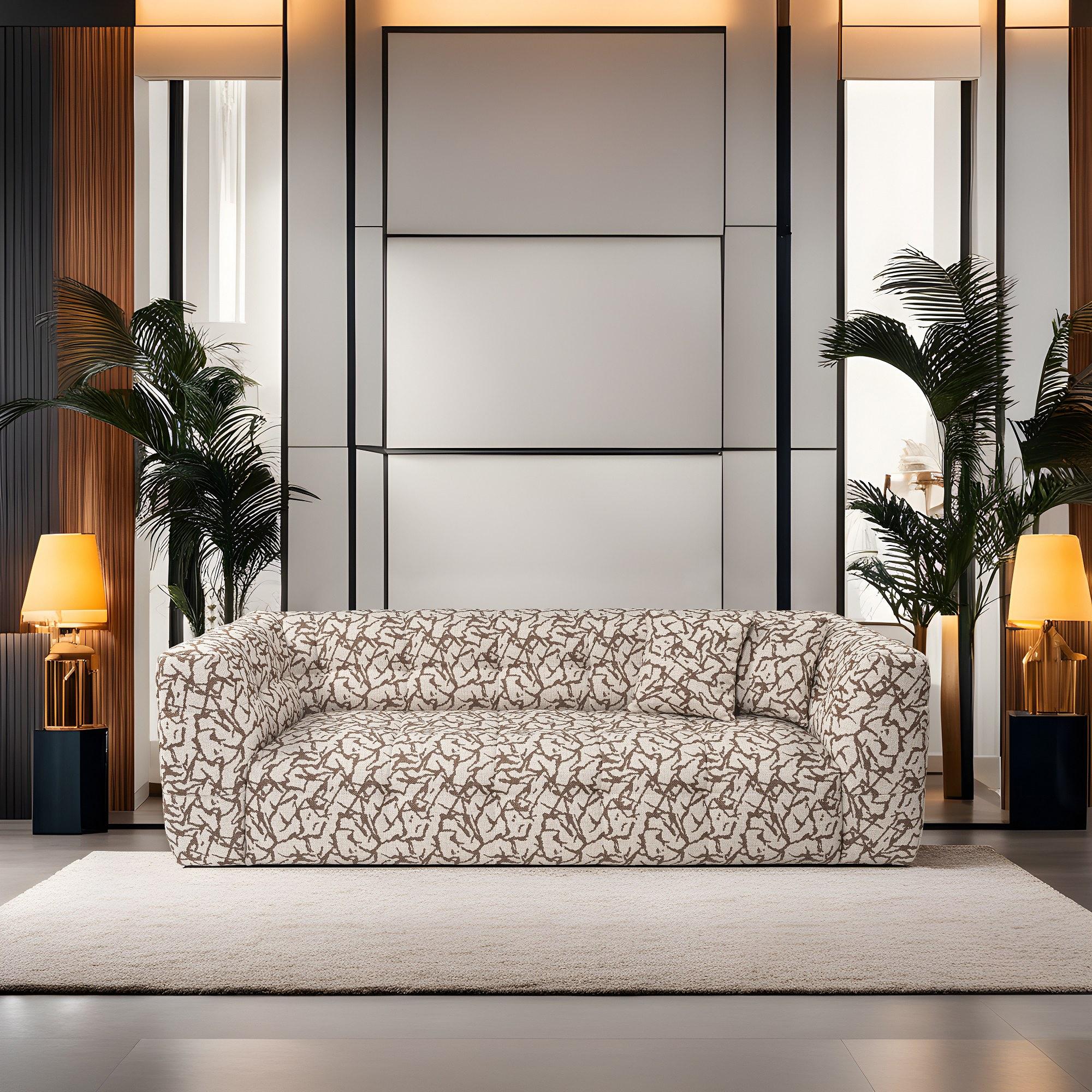 Cady Divano 3 posti Beige a fantasia 5