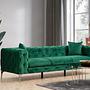 Como Sofa 3-seater Green 0
