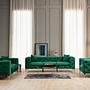 Como Sofa 3-seater Green 2