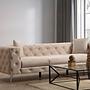 Como 3-seater sofa ecru 0