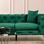 Como Sofa 3-seater Green 3