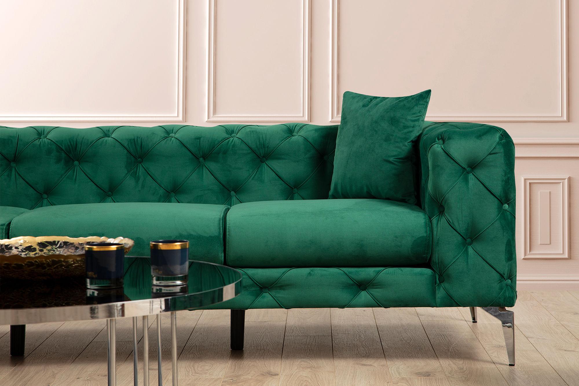 Como Sofa 3-seater Green 3