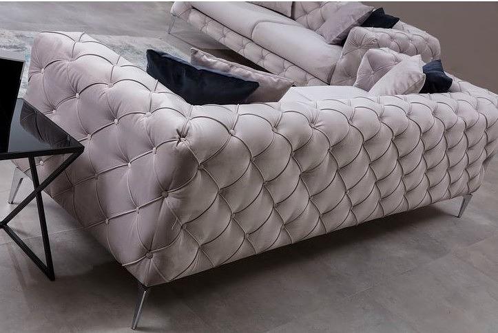 Like Sofa 3-seater light gray 3