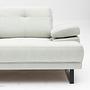 Mustang Sofa 3-seater White 2