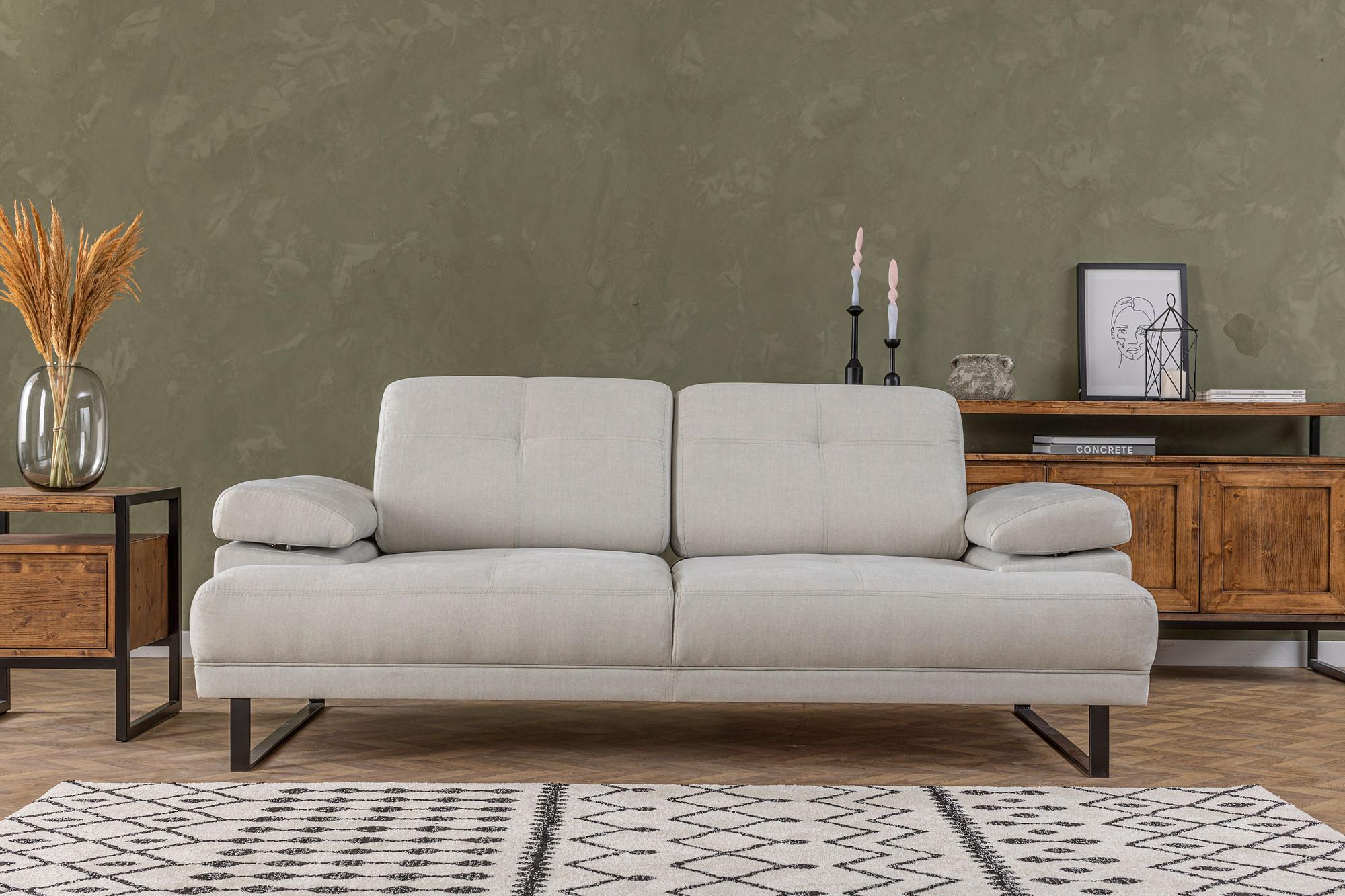Mustang Sofa 3-seater White 0
