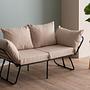 Viper Sofa 2-Seater Cream 0