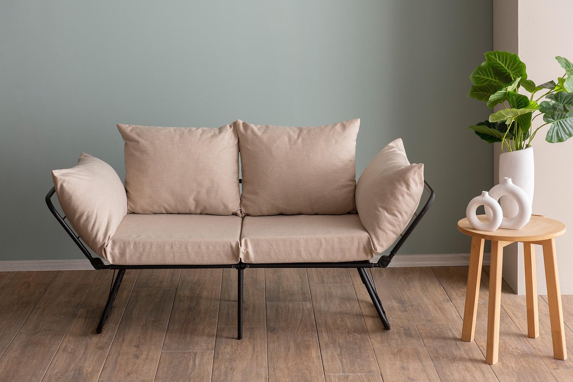 Viper Sofa 2-Seater Cream 4