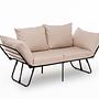 Viper Sofa 2-Seater Cream 7