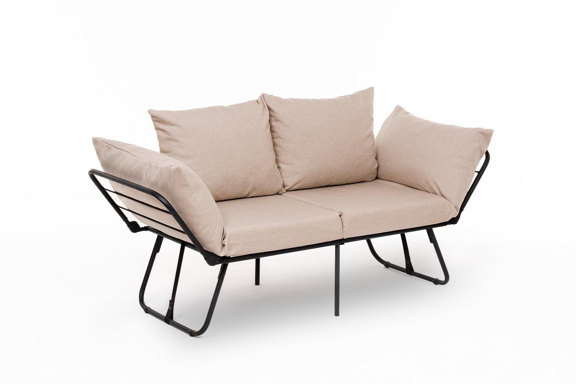Viper Sofa 2-Seater Cream 7