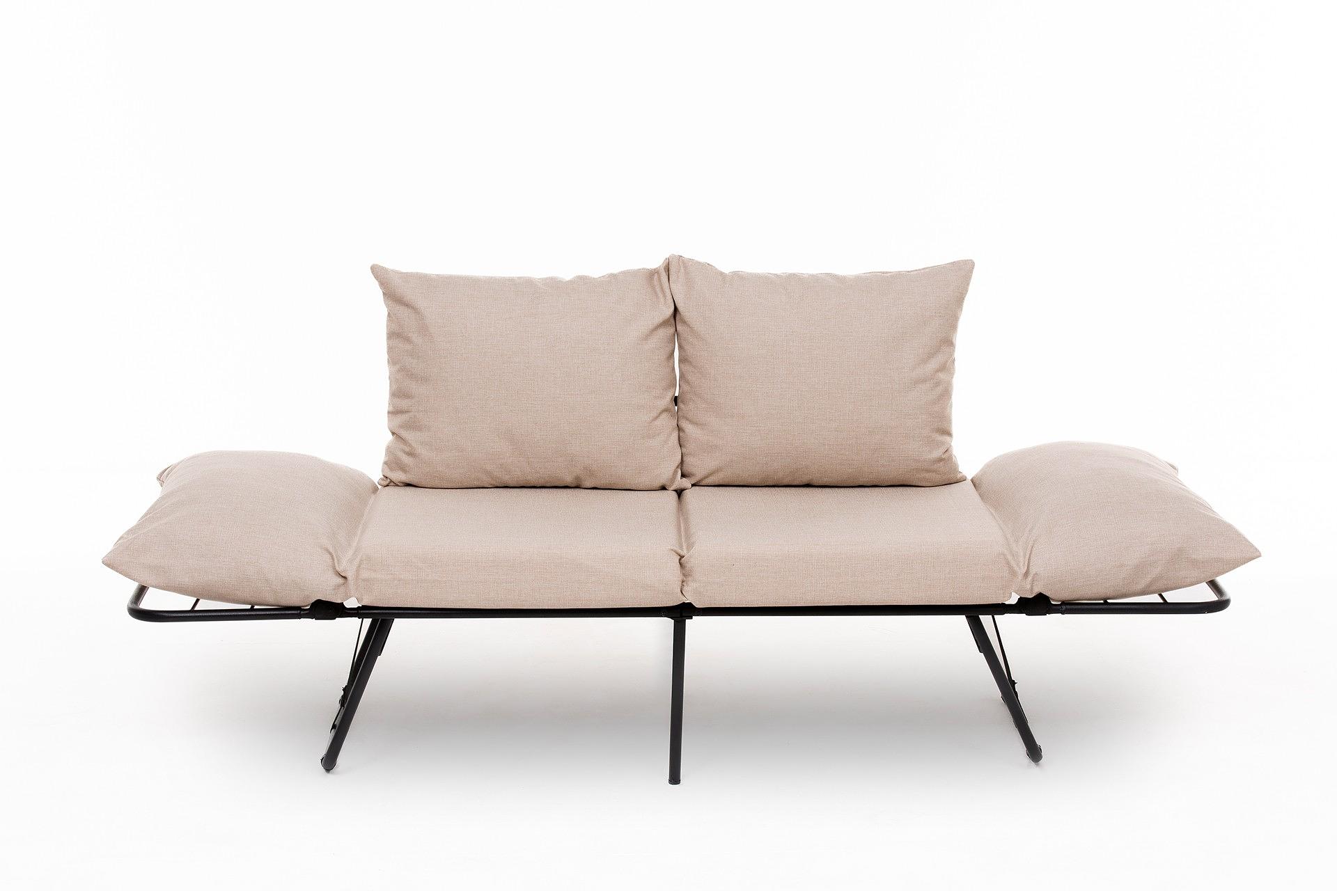 Viper Sofa 2-Seater Cream 8
