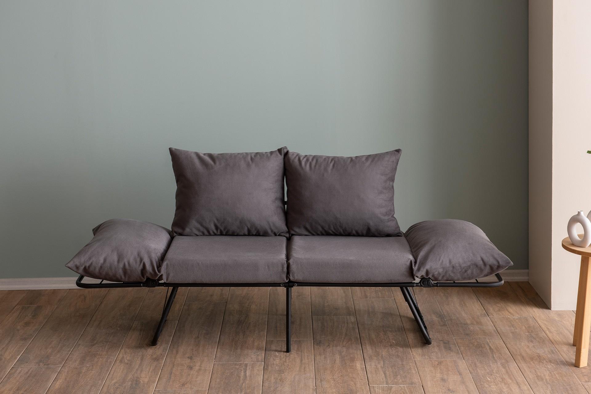 Viper Sofa 2-seater Grey 3