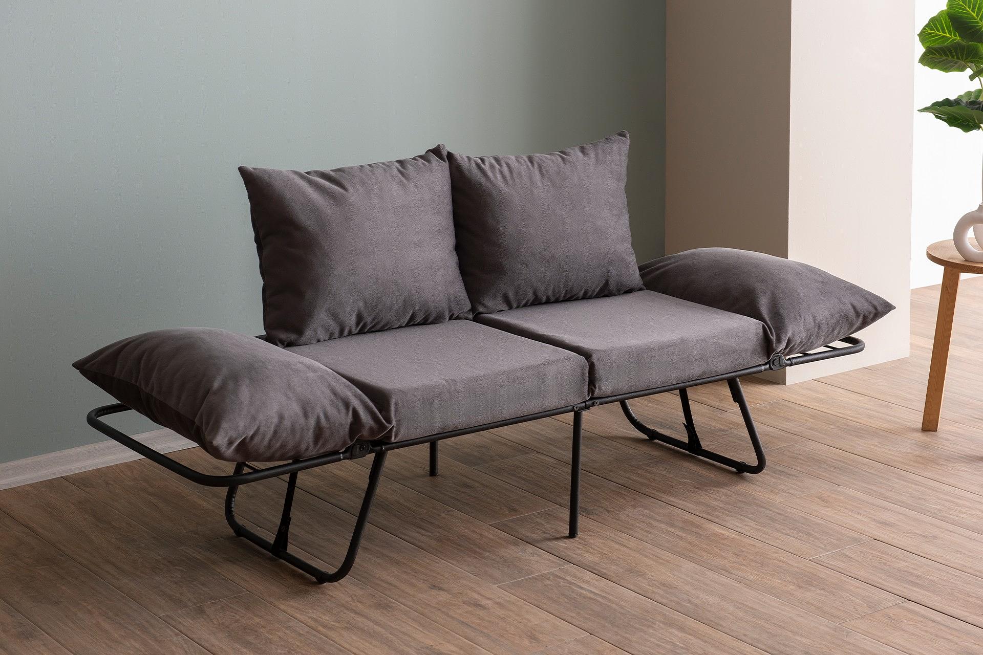 Viper Sofa 2-seater Grey 4