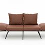 Viper Sofa 2-Sitzer Hellbraun 8