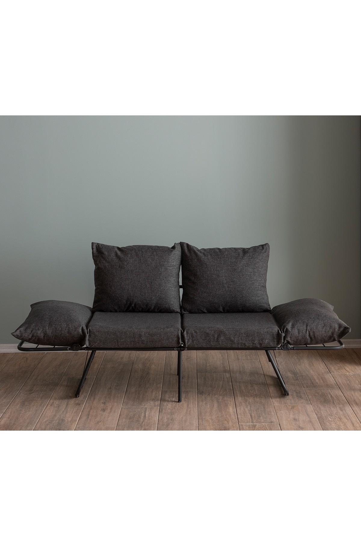 Viper Sofa 2-seater Dark Grey 4