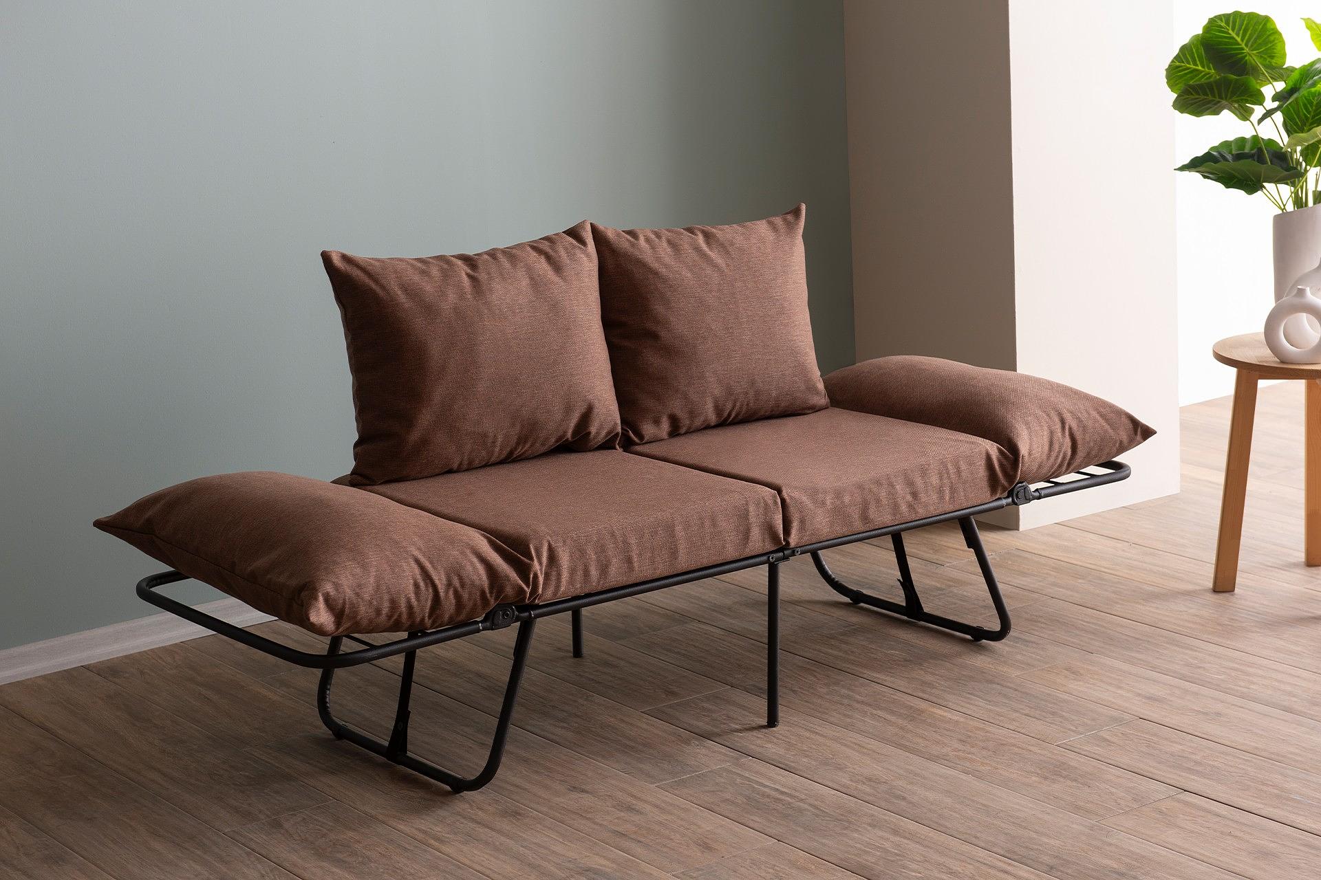 Viper Sofa 2-seater Light Brown 4