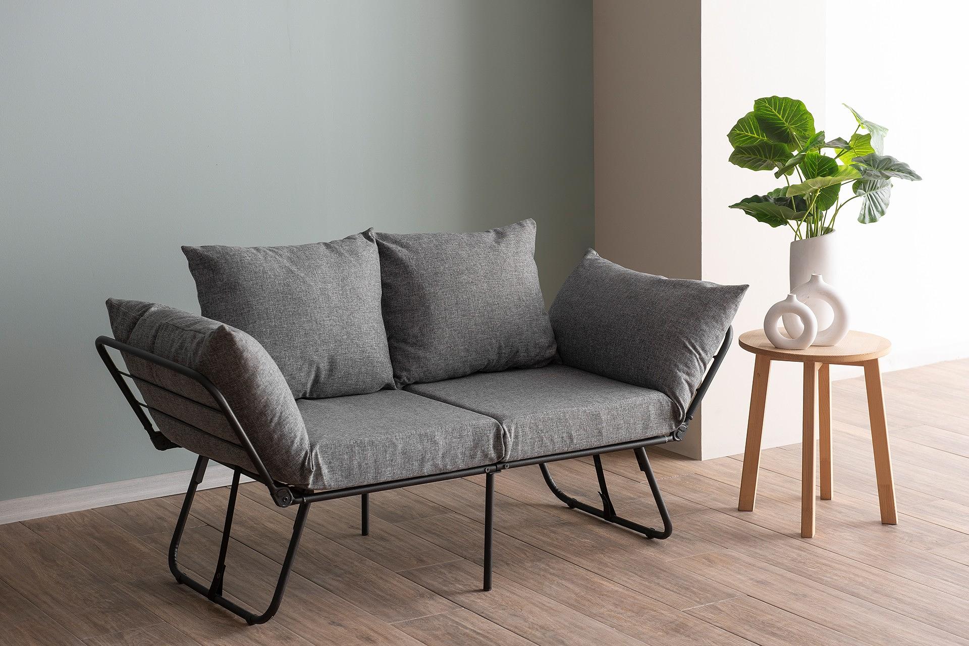 Viper Sofa 2-seater Light Grey 1