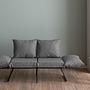 Viper Sofa 2-seater Light Grey 3