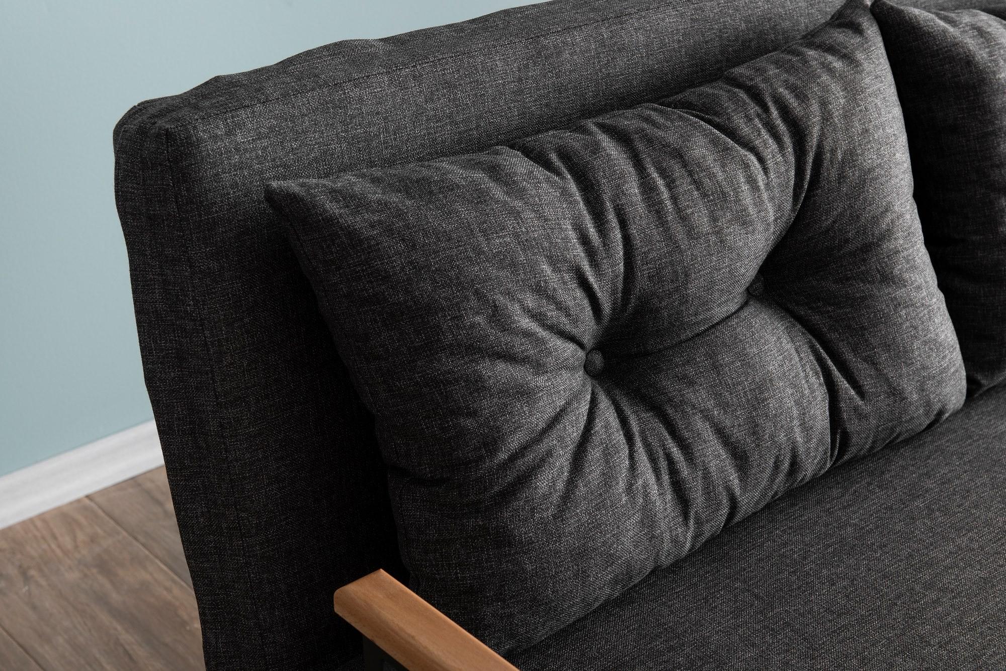 Sando Sofa Bed 2-Seater Dark Grey 3