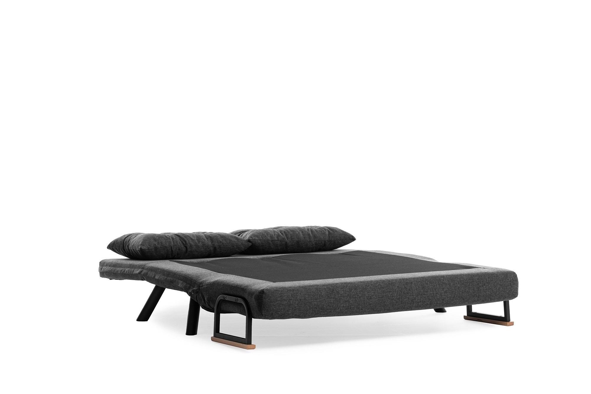 Sando Sofa Bed 2-Seater Dark Grey 9