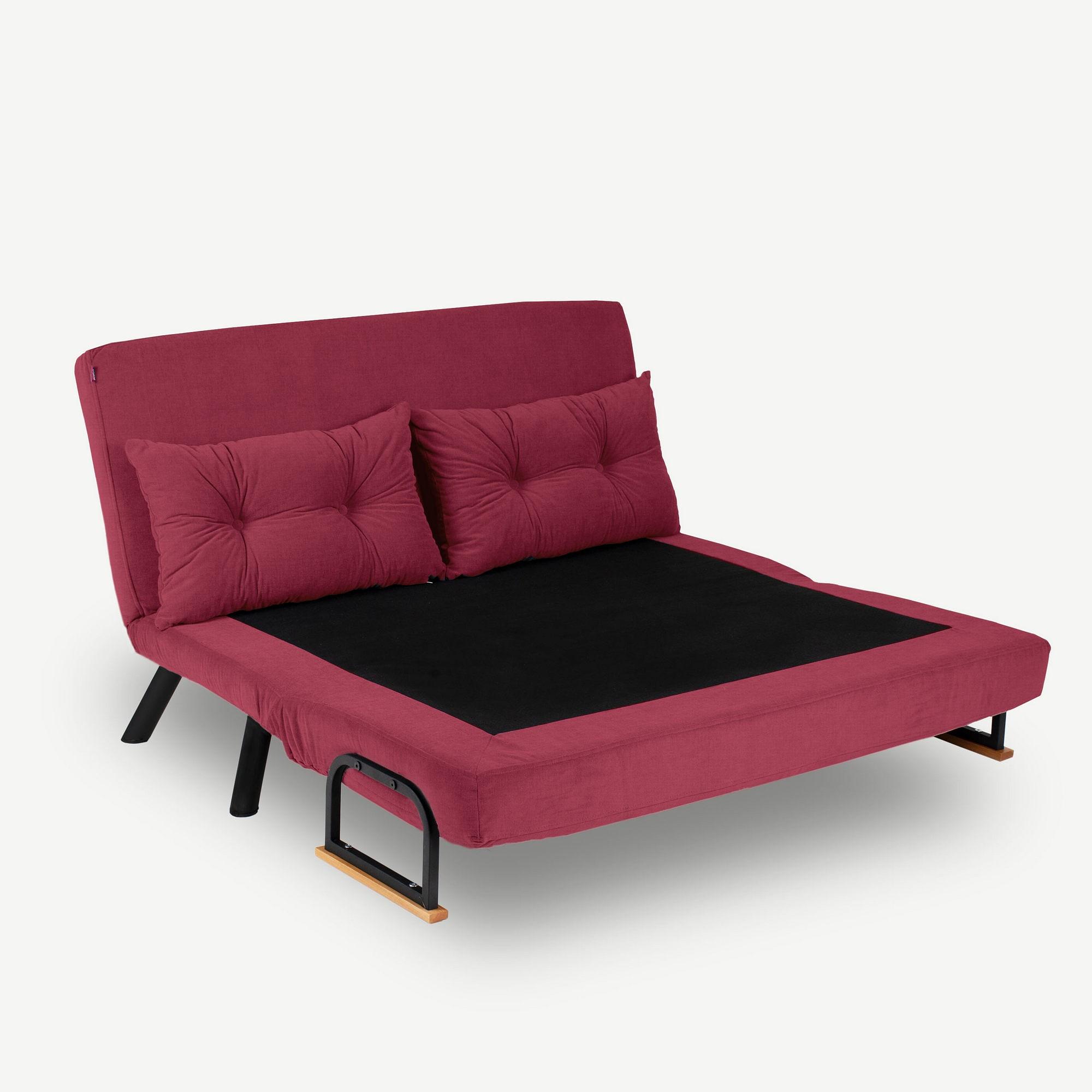 Sando sofa bed 2-seater Red 2