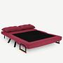 Sando sofa bed 2-seater Red 3