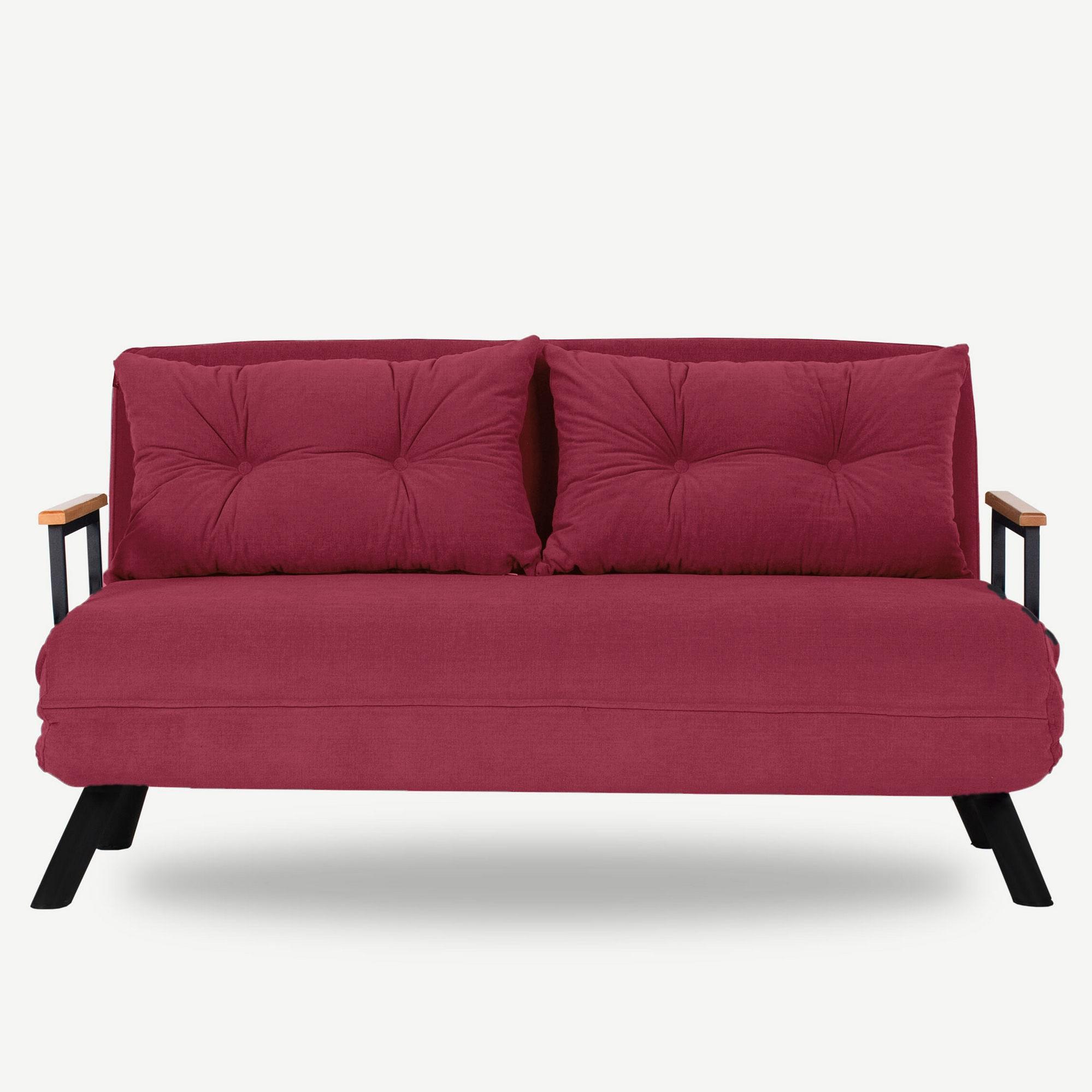 Sando sofa bed 2-seater Red 1